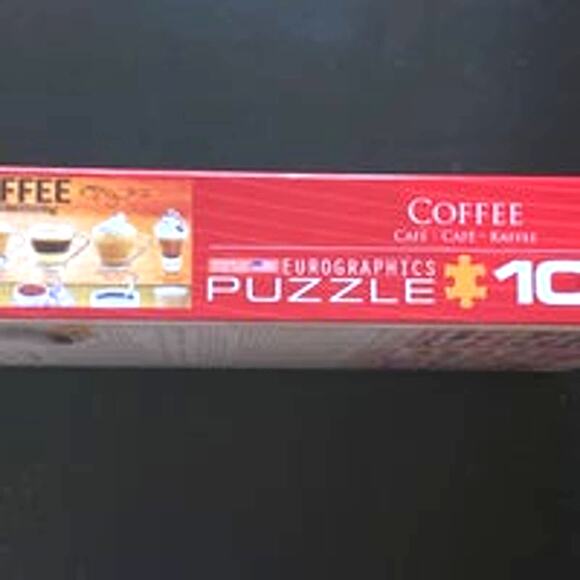 Eurographics 1000 Piece Jigsaw Puzzle: Coffee - Pre-Owned - Picture 5 of 6